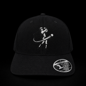 Goliath Signature Golf Cap- Black Flexfit